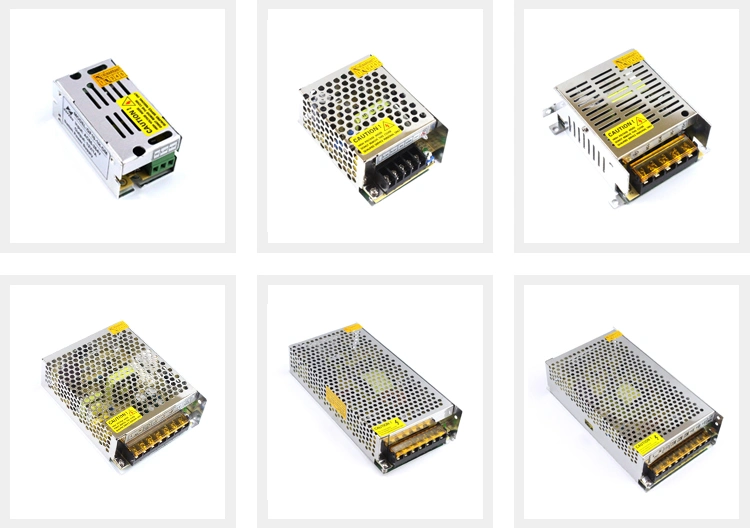 300W LED Transformer AC110/220V Input to DC 5V LED Lights Used DC 300W Switching Power Supply 60A for Liquid Crystal Display