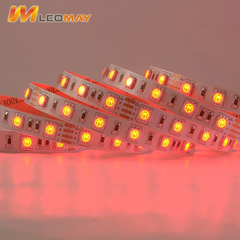 14.4W SMD5050 Water-Resistant 60LEDs/m LED Flexible RGB LED Strip Light