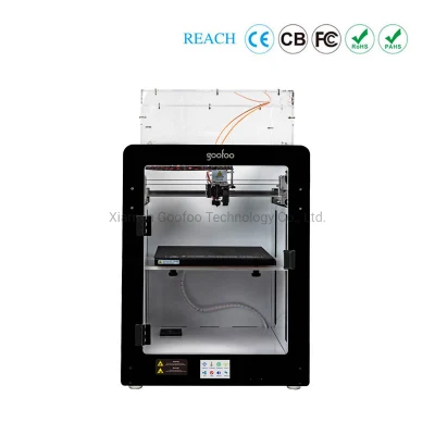 Neues Modell Plus 3D-Drucker, Metallprofilrahmen, Größe 360 ​​x 360 x 400 mm, 3D-Druckmaschine