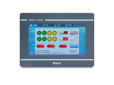 Kinco-Gl070-7 Zoll High-Definition HMI-232/422/485/USB/Ethernet/U-Disk-Kommunikation HMI-Touchscreen in Industriequalität
