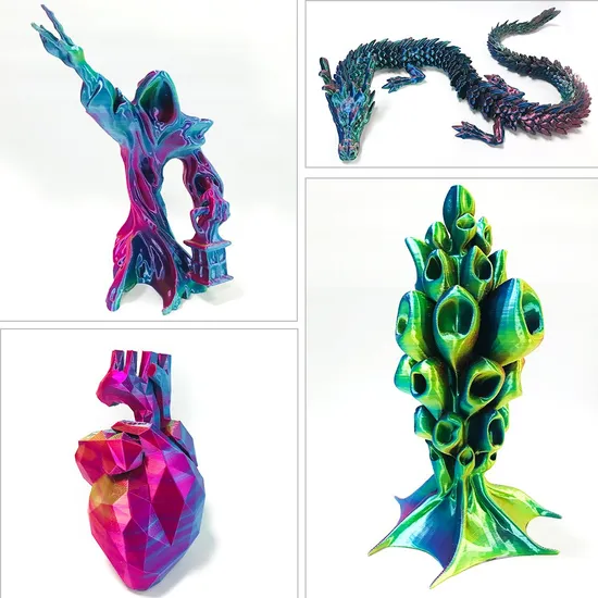 USA Rohstoffe 3D Idrawing Pen Bildungsfilament 3D-Drucker PCL-Filament 3D-Druck Niedertemperatur-Umformmaterialien Kinder grünes Filament 1,75 mm 1 kg